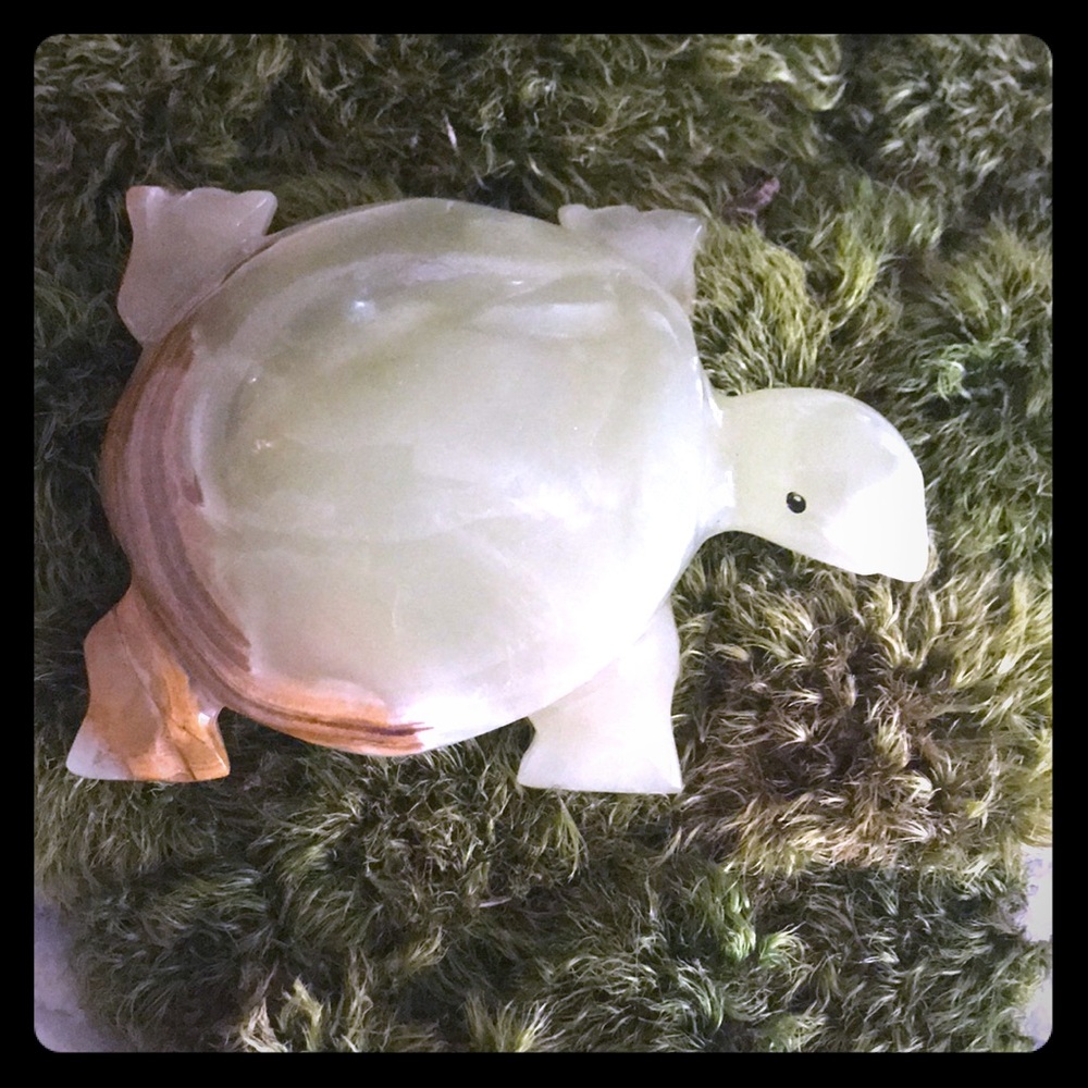 Authentic Jade turtle stone